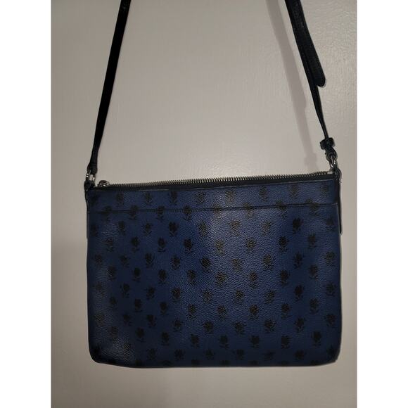 Coach Badlands Americana Crossbody in Floral Print Canvas - Picture 2 of 5